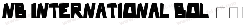 NB International Bol字体转换